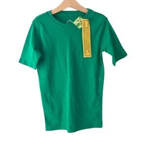 Primary NEW Grass Green Short Sleeve PJ Top - 12